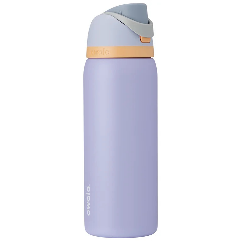 Owala FreeSip Insulated Stainless Steel Water Bottle with Straw and Carry Handle, 32 Ounce, Cloud... | Walmart (US)