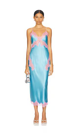 Jocelyn Dress in Bright Blue | Revolve Clothing (Global)