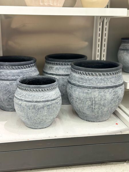 Planters | Perfect for shelf styling or with vase filler 🩶

Target finds
Studio McGee

#LTKxTarget