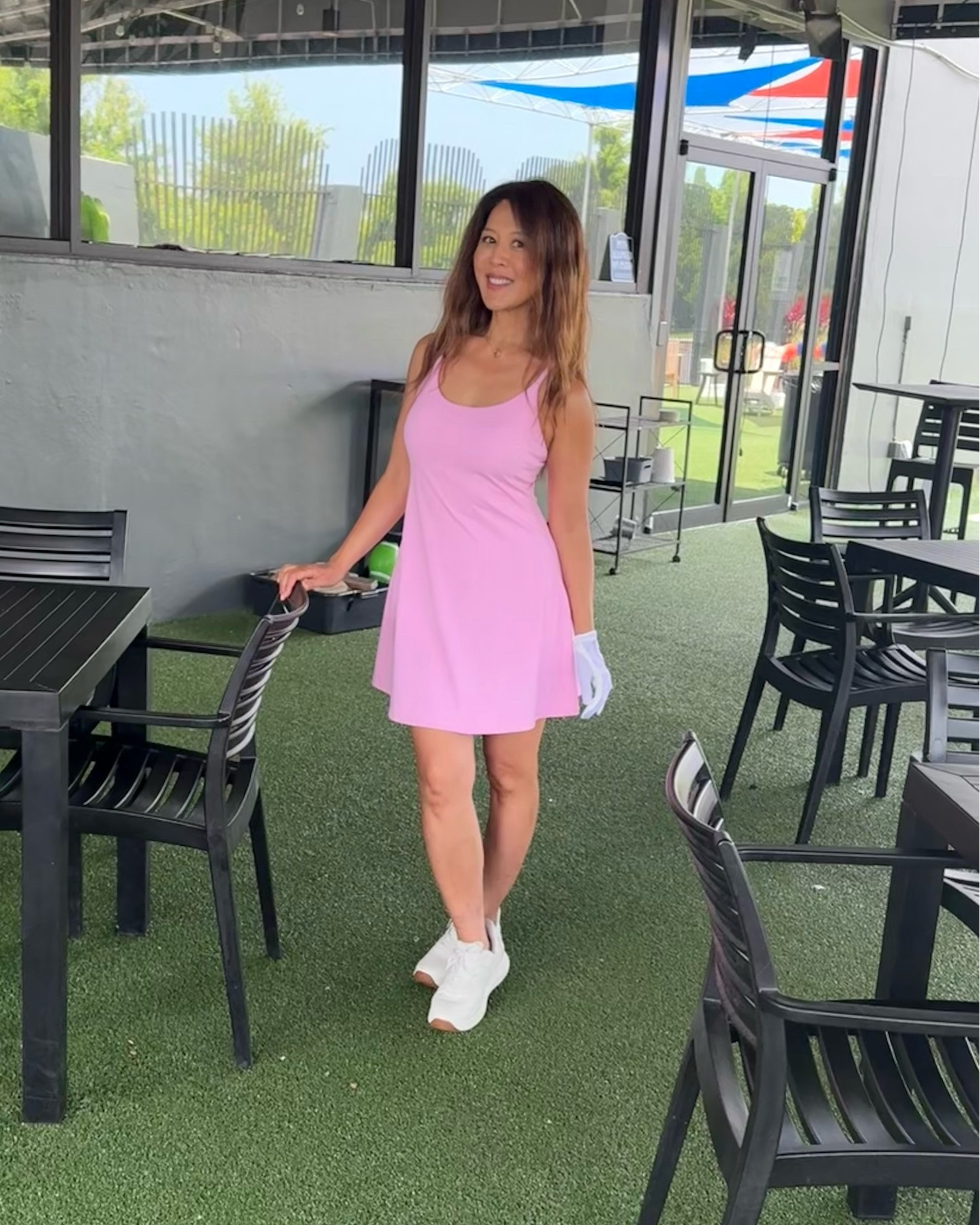 The golf dress that will get you noticed | I’m wearing size small in pink

#LTKootd #LTKActive