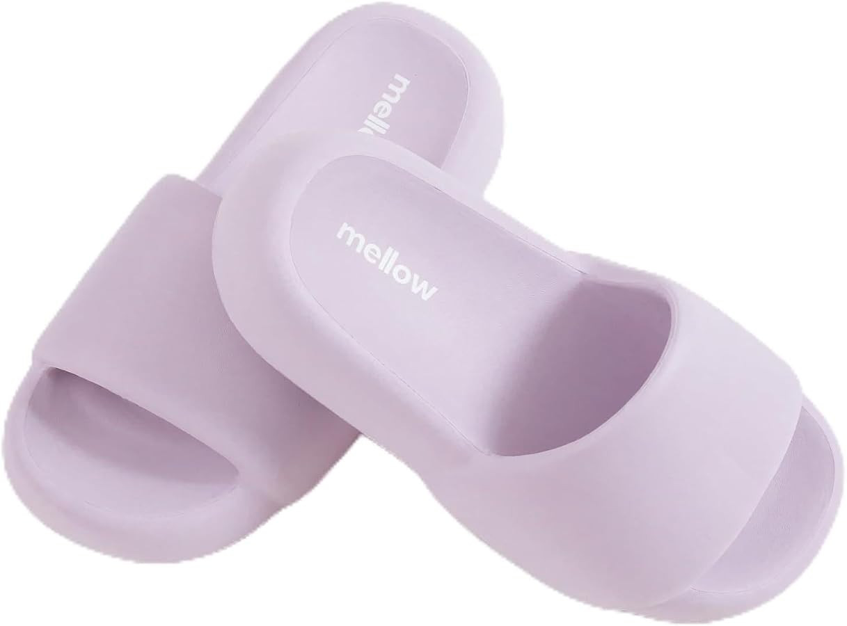 MellowSoft Cloud Slides for Women & Men, Thick Shock-Absorbing Sole | Amazon (US)