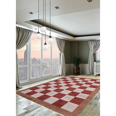 Finest Peshawar Ziegler Dark Red Rug 8'0" X 10'1 | Wayfair North America