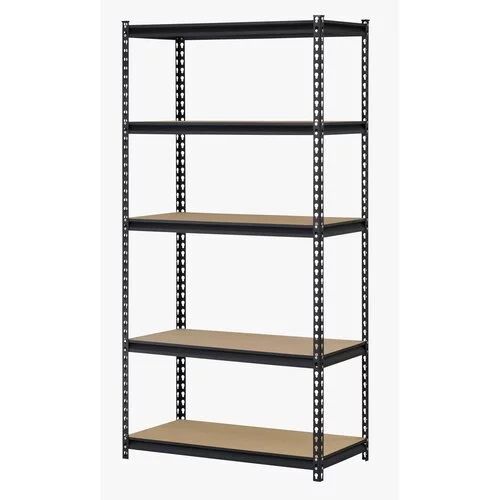 Muscle Rack Black 36"W x 18"D x 72"H Five-Shelf Steel Shelving Unit, 150 pound capacity - Walmart... | Walmart (US)