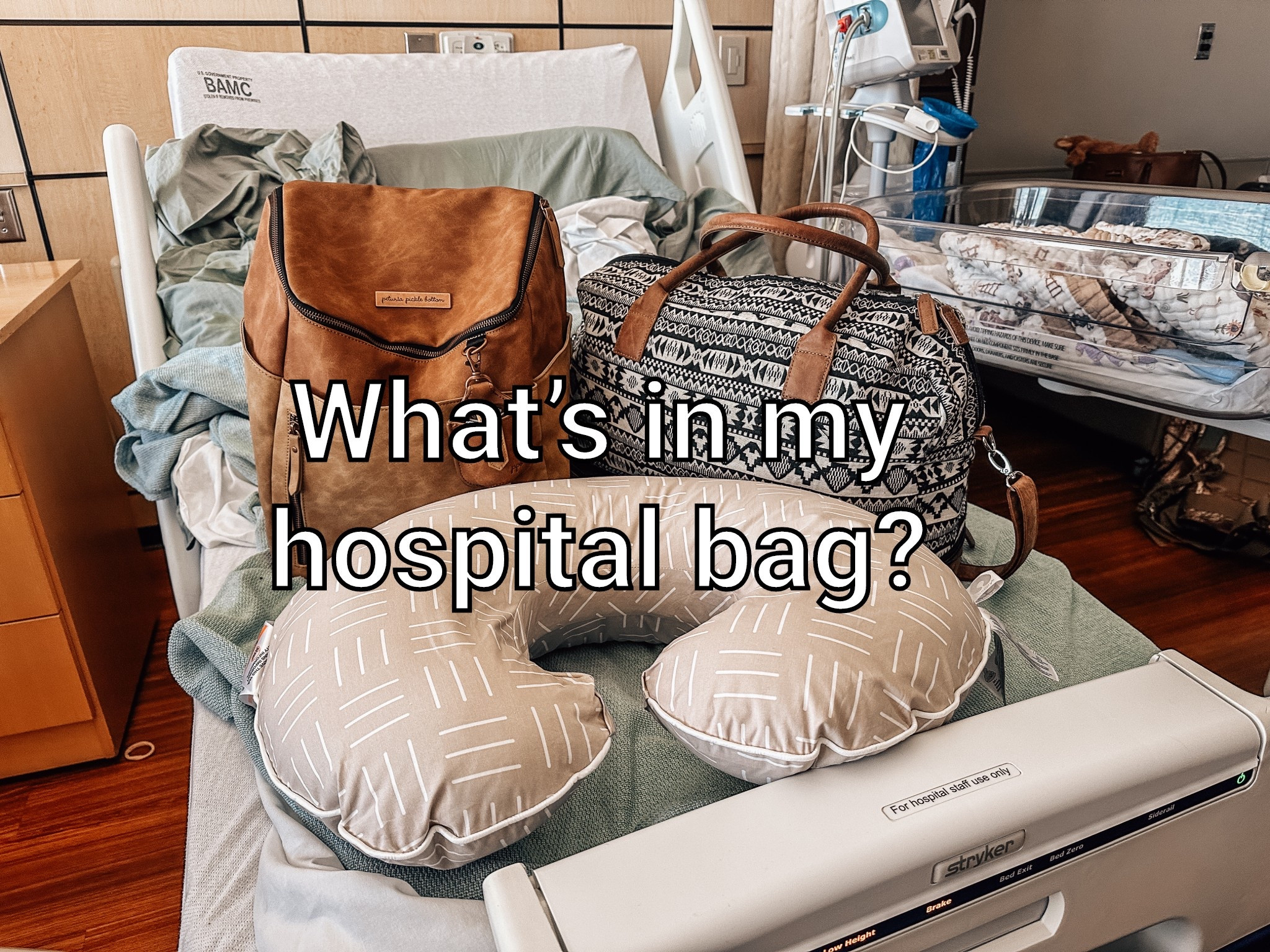 What’s in my hospital bag for baby #5!
After a few deliveries, I’ve finally figured out what I actually need for labor & postpartum recovery. Sharing my must-haves + a peek inside my hospital bag!
	•	Diaper Backpack (love this one for easy organizing!)
	•	Weekender Bag for mama + baby’s things
	•	Nursing Pillow—an essential for those first feeds
	•	Baby’s going-home outfit, swaddles, and a few comforts from home
I keep it simple but intentional so I have everything I need without overpacking.


#LTKbaby #LTKhome #hospitalbagessentials #momof5 #newbornmusthaves #pregnancyessentials


#LTKBaby #LTKTravel #LTKBump