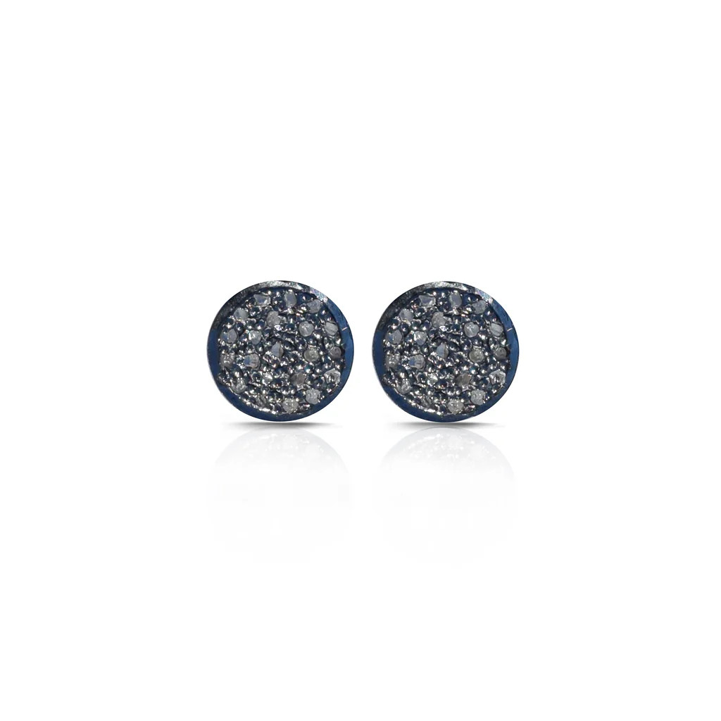 Pave Diamond Studs | S. Carter Designs