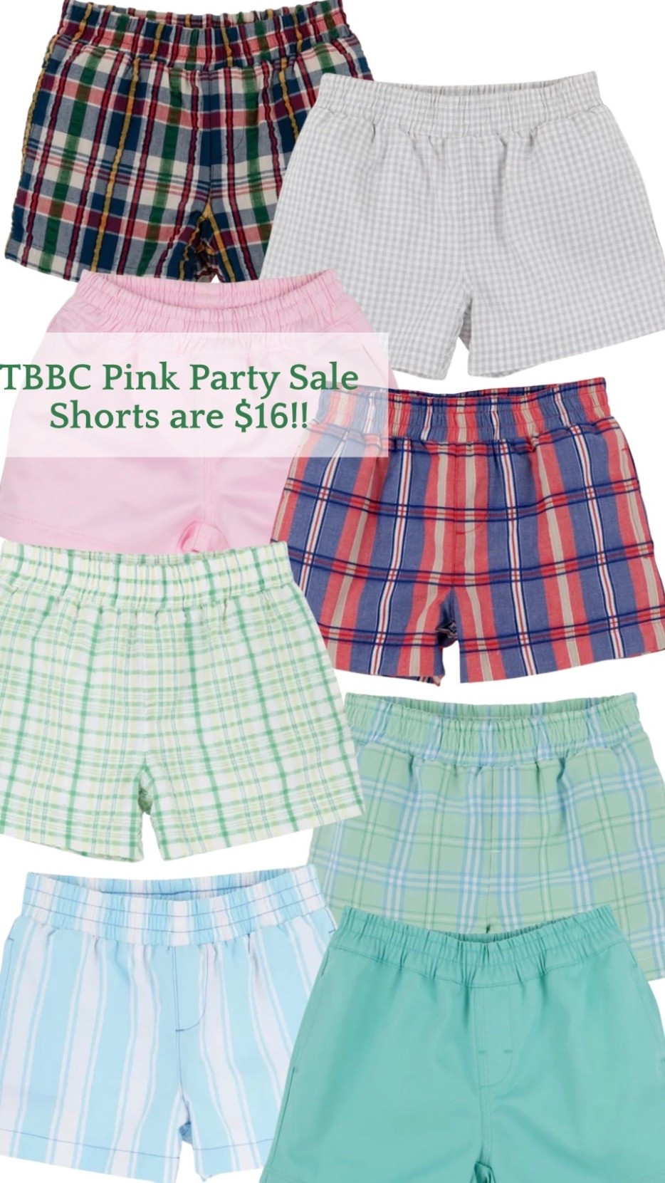 The Beaufort Bonnet Company Pink Party Sale is going on and these boys shorts are just $16!

#LTKmomlife #LTKKids #LTKBaby