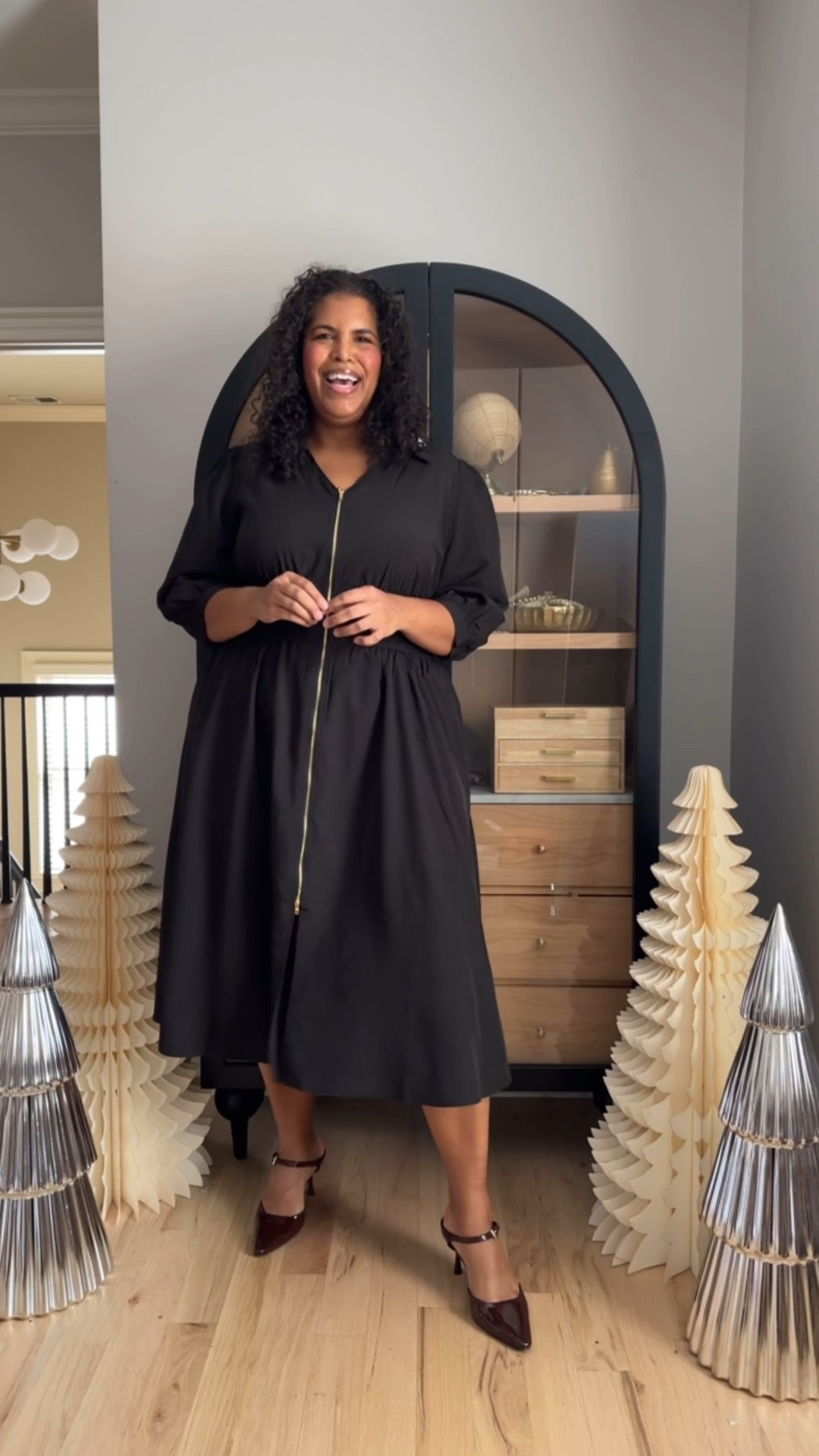 Wearing size xxl in Amazon dress. Fits true to size. Zipper is functional all the way up and down.

#LTKFindsUnder50 #LTKPlusSize #LTKWorkwear