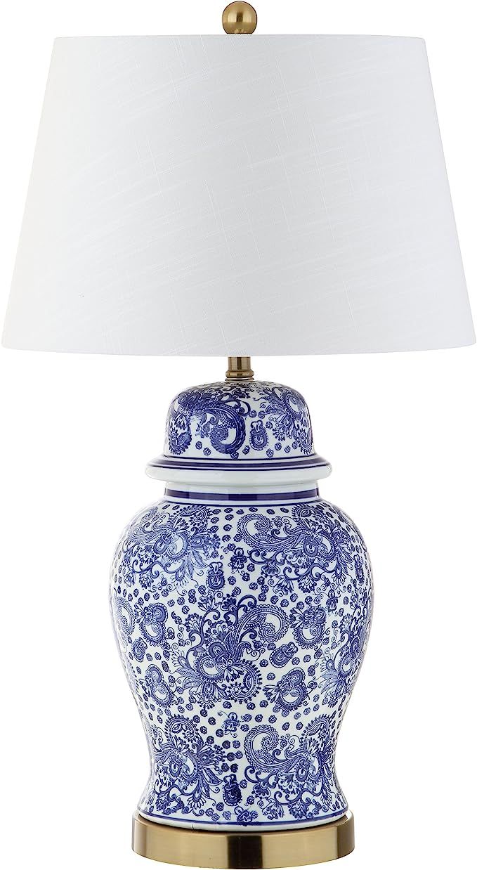 JONATHAN Y JYL3008A Ellis 29.5" Ceramic LED Table Lamp, Traditional for Bedroom, Living Room, Off... | Amazon (US)