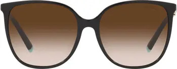 57mm Gradient Square Sunglasses | Nordstrom