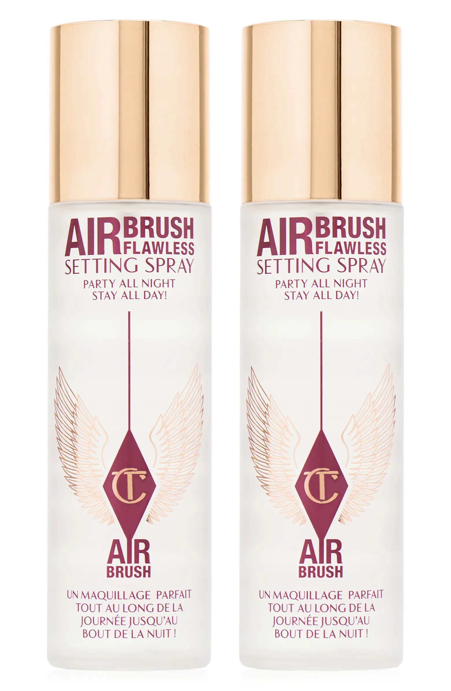 Charlotte Tilbury Airbrush Flawless Makeup Setting Spray Duo $76 Value | Nordstrom | Nordstrom