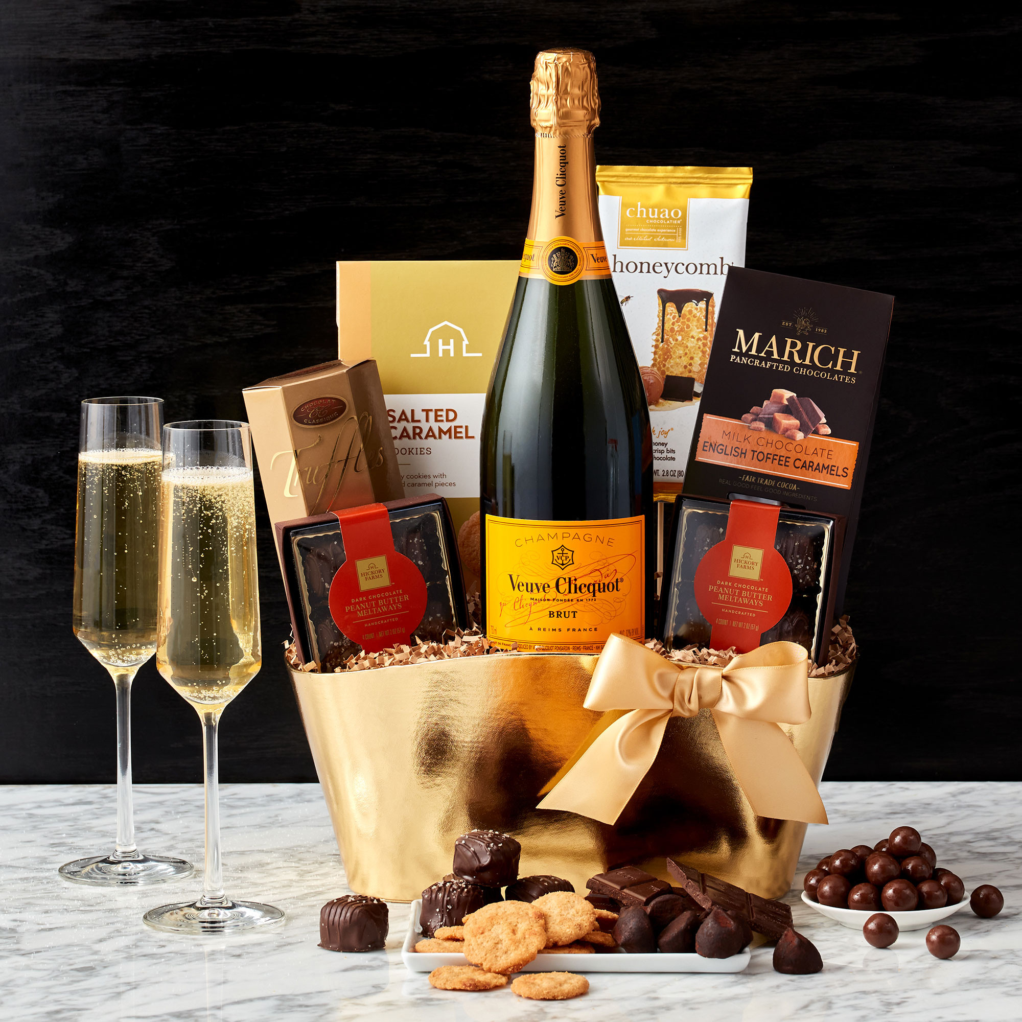Veuve Clicquot Champagne Gift Basket | Hickory Farms | Hickory Farms