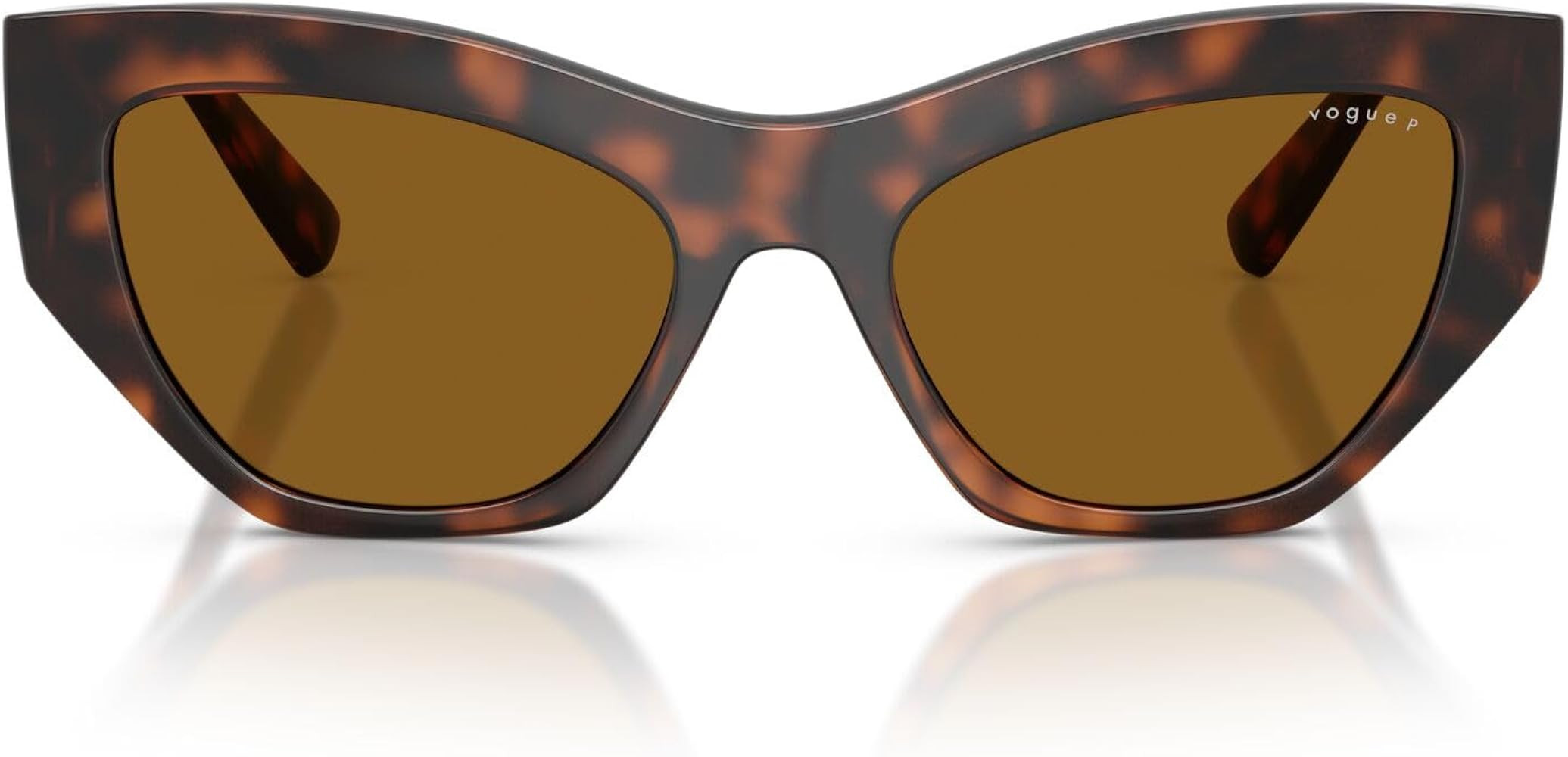 Vogue Eyewear Woman Sunglasses Full Ivory Frame, Black Smoke Lenses, 53MM | Amazon (US)