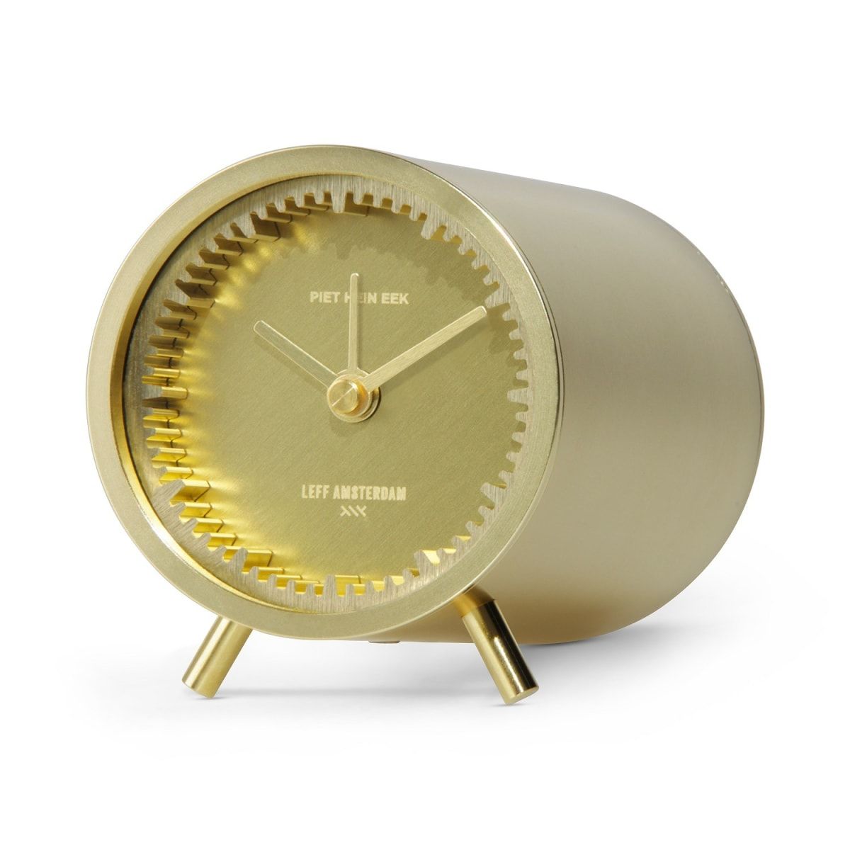 Leff Amsterdam ube Alarm Clock in Brass | Wolf & Badger (US)