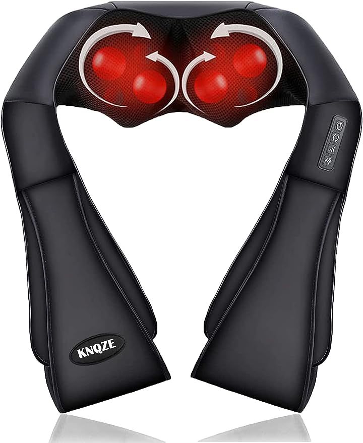 Neck Massager, Shiatsu Neck & Back Massager with Heat, Massagers for Neck and Back, Shoulder, Foo... | Amazon (US)