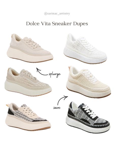 Dolce Vita platform sneaker dupe! 

These sneakers are so stylish for vacation and the spring and summer months. 

Love the stitching detail to elevate any look.

#sneakers #platforms #dupe


#LTKstyletip #LTKshoecrush #LTKsalealert