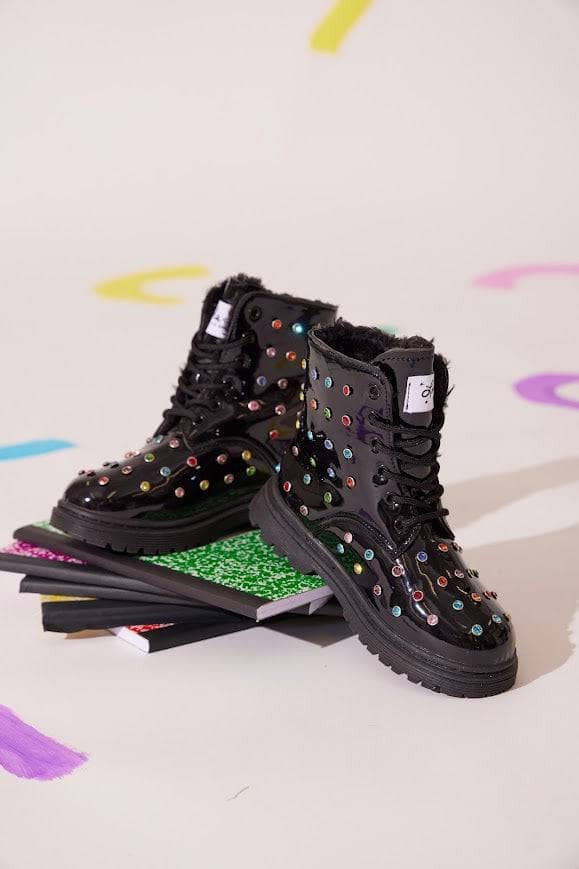 Rainbow Crystal Boots | Lola + The Boys