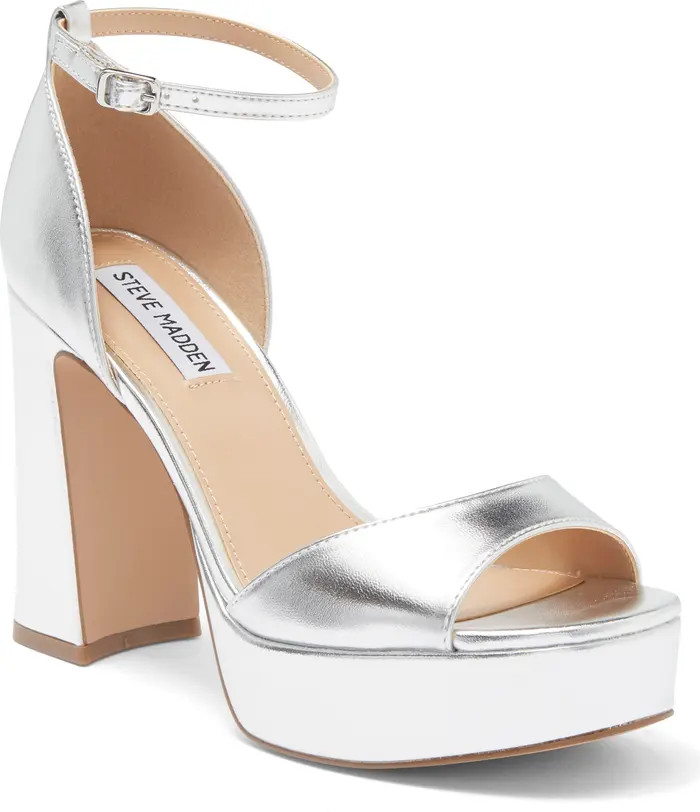 Steve Madden Spence Ankle Strap Platform Sandal (Women) | Nordstromrack | Nordstrom Rack