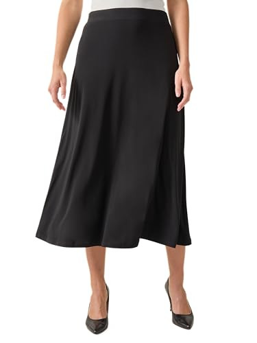 Kasper Missy Pull ON A-LINE Maxi Skirt, Black, XS | Amazon (US)