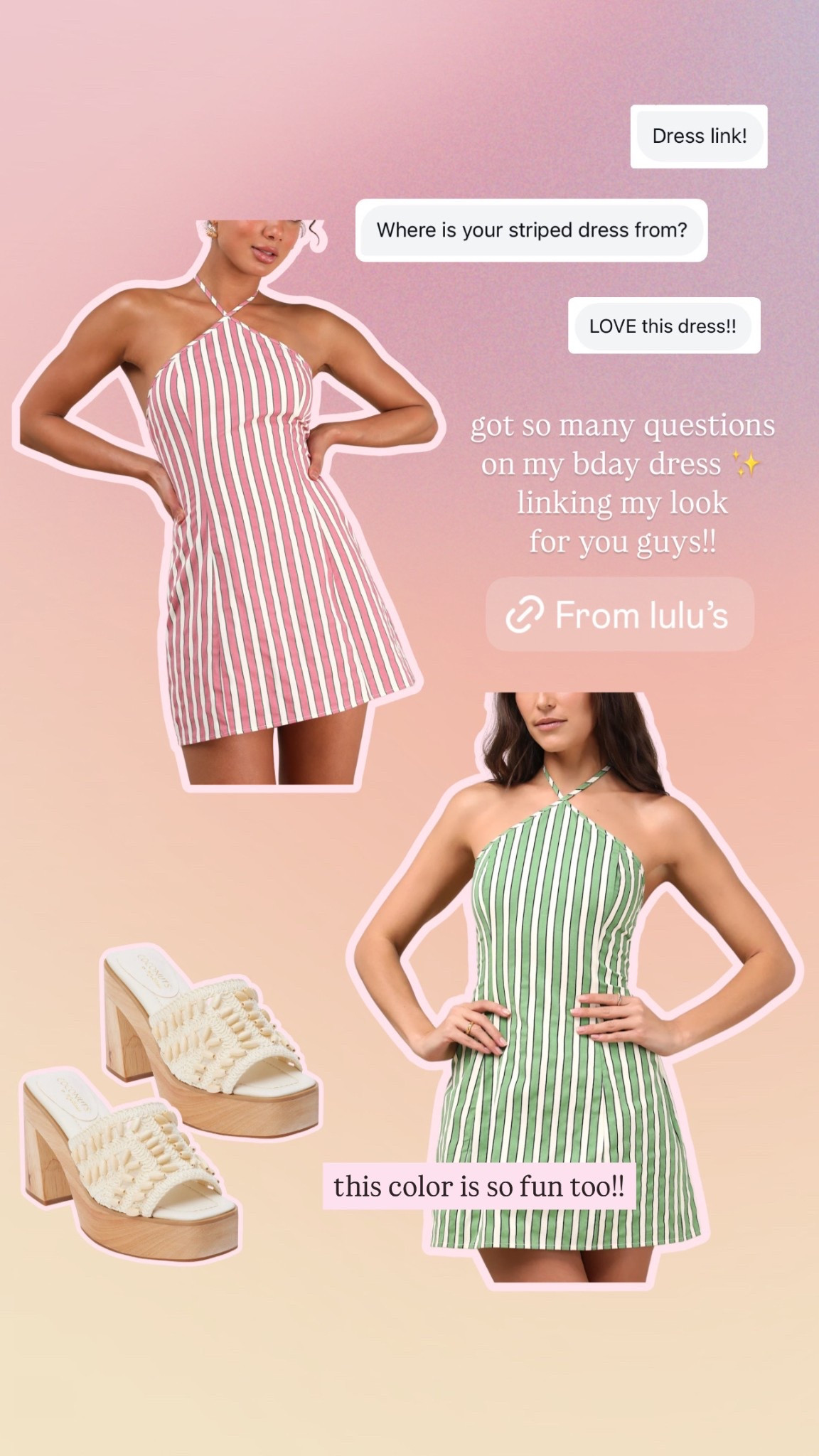 Bday outfit from Lulus ✨