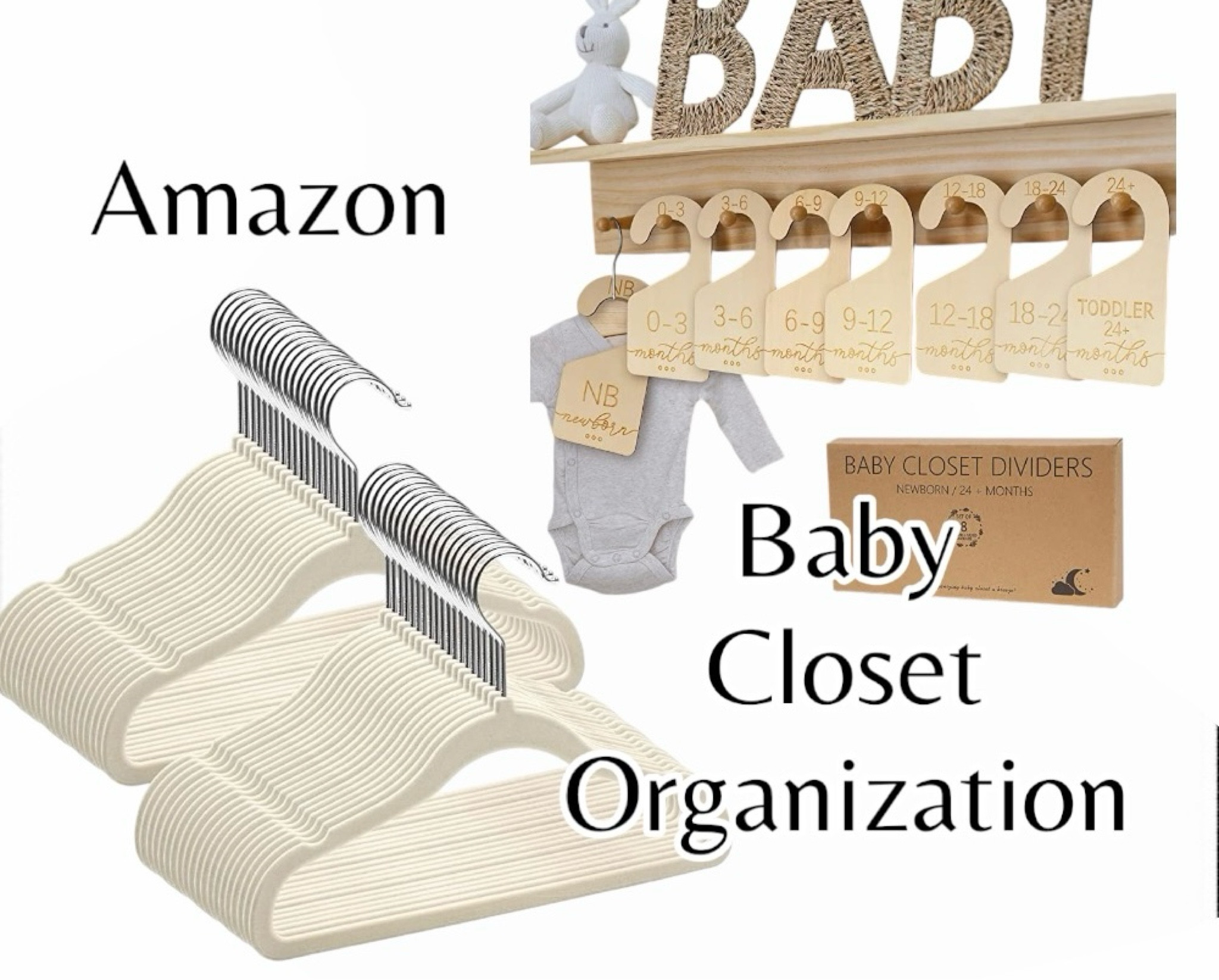 The first things I bought when I found out I was pregnant because I knew how many clothes she would have!! Oh boy was I right lol, so glad I have her closet organized with these!

#LTKFindsUnder50 #LTKBaby #LTKFamily