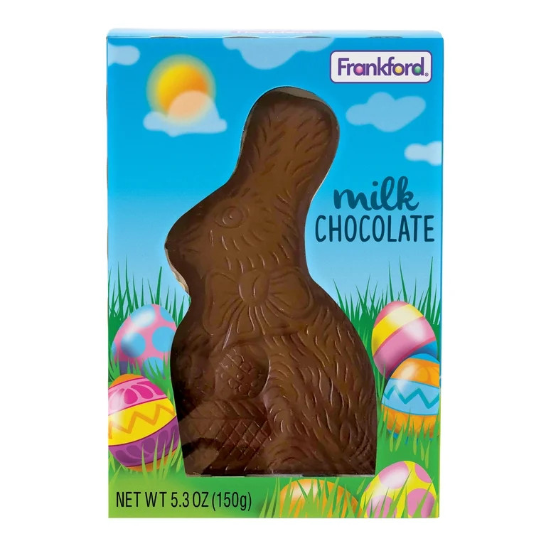 Frankford Milk Chocolate Solid Easter Bunny, 5.3 oz. | Walmart (US)