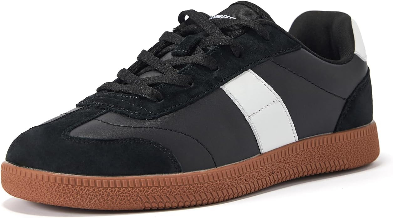 UBFEN Womens Fashion Sneakers Classic Retro Trainers Skate Shoes Casual Comfort Walking Footwear | Amazon (US)