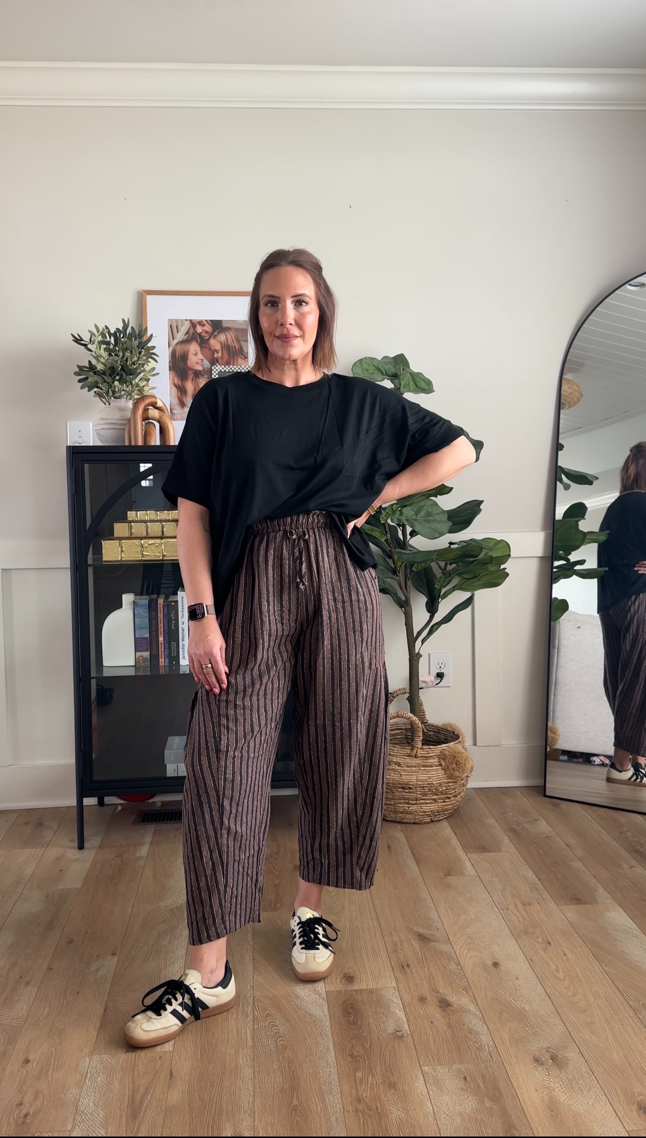 Love these amazon pants so much i want them in other colors! Wearing a small in both the top and the bottom  

 #LTKootd #LTKOver40 #LTKMidsize