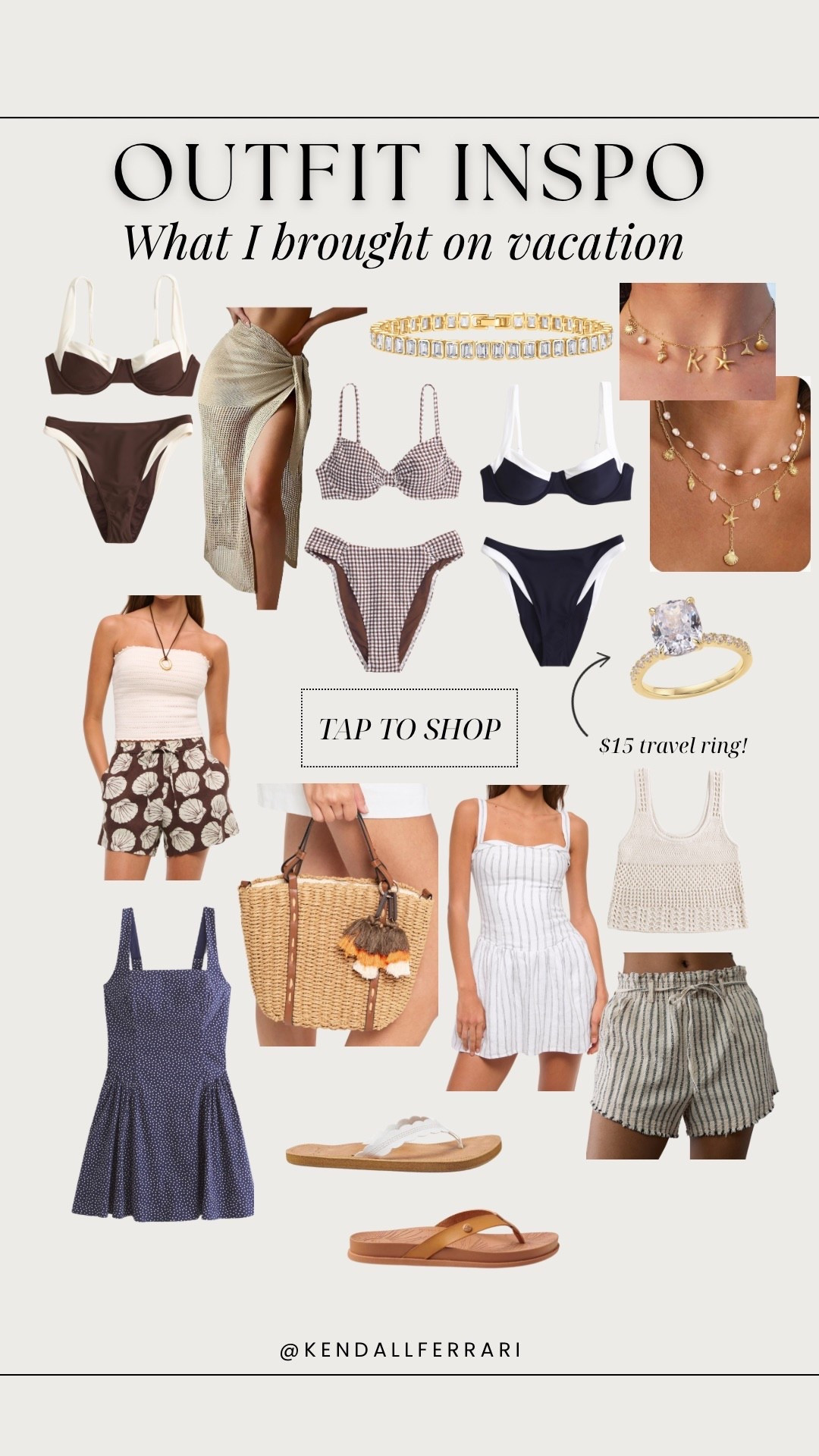 Summer vacation outfit inspiration 

#LTKTravel #LTKStyleTip #LTKSeasonal