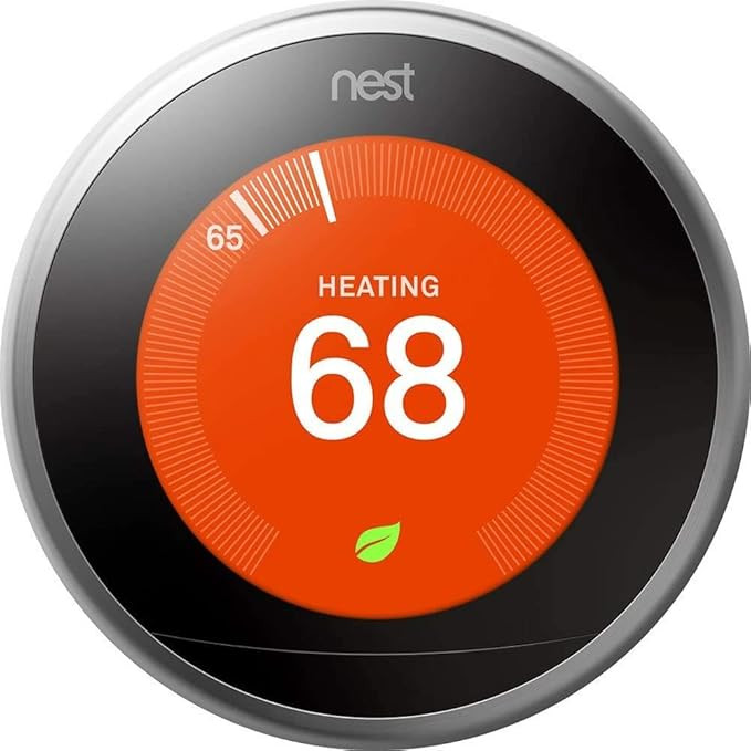 Google Nest Learning Thermostat - 3rd Generation - Smart Thermostat - Pro Version - Works With Al... | Amazon (US)