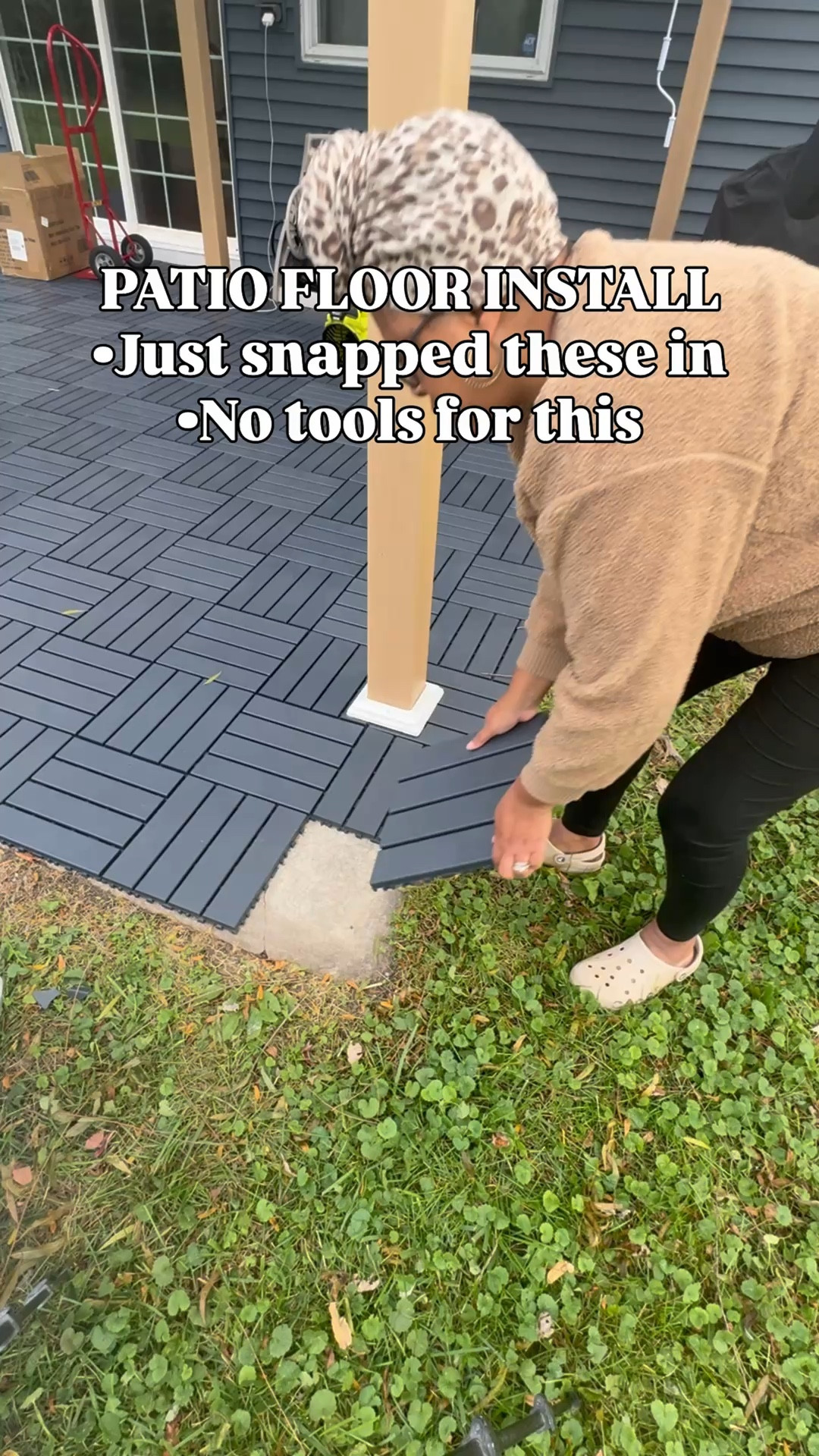 Pati floor transformation on a budget! 

#LTKSaleAlert #LTKHome