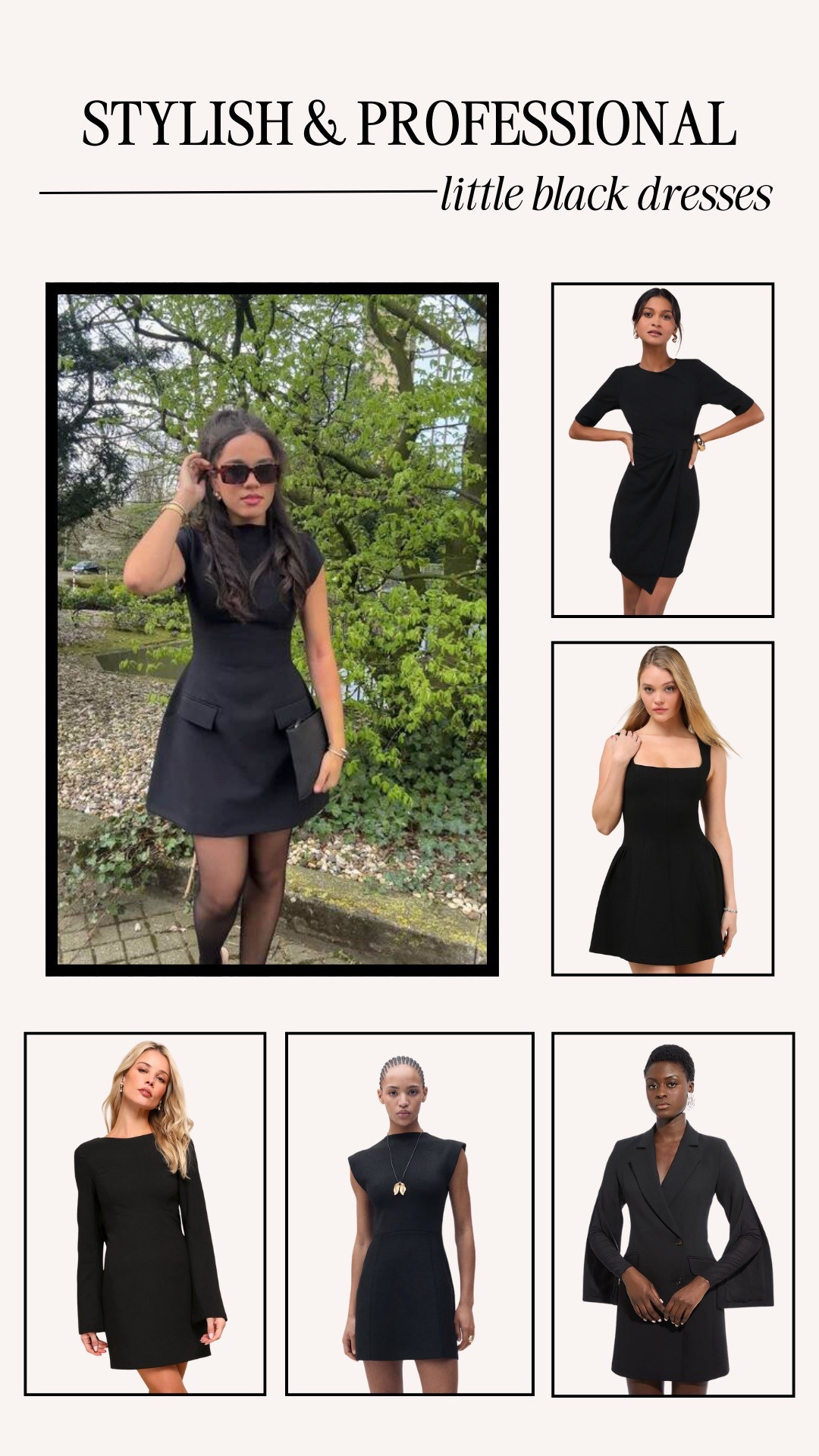 Chic little black dresses for all my girl bosses 🖤 ✨ 