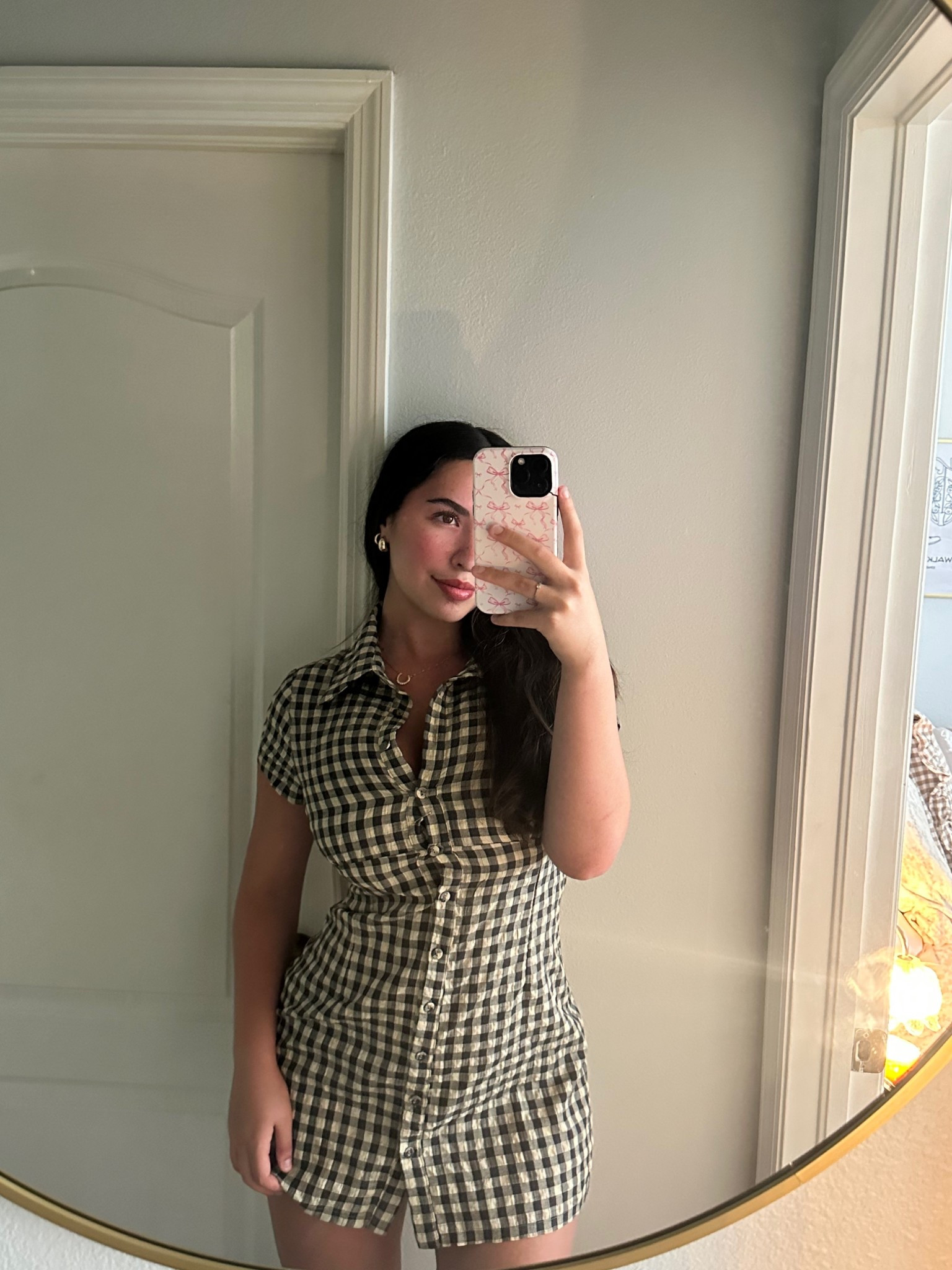 Today’s ootd 🖤 Gingham is THE pattern of the season! 

#LTKStyleTip #LTKSeasonal #LTKFindsUnder100