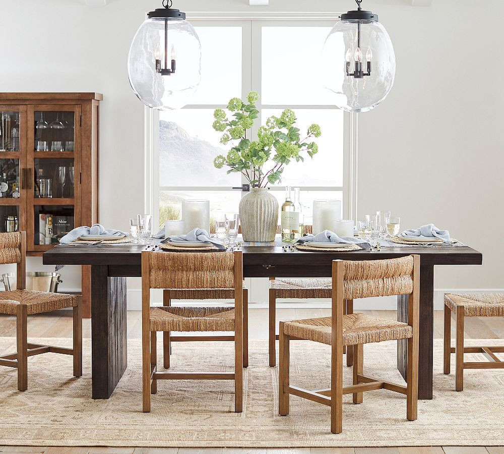 Pismo Extendable Dining Table (66"-90") | Pottery Barn (US)