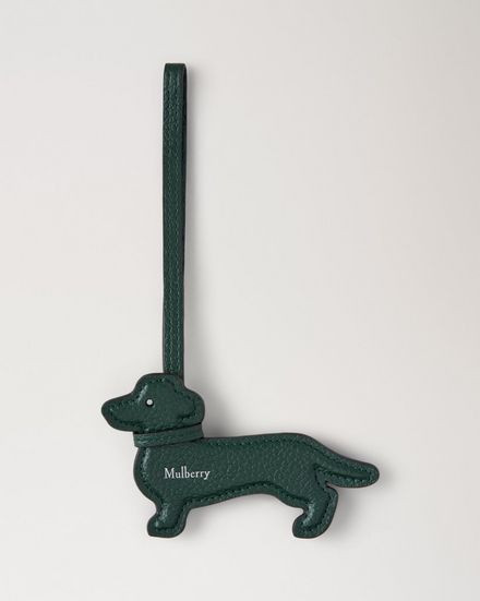 Lanyard Keyring - Sausage Dog | MULBERRY