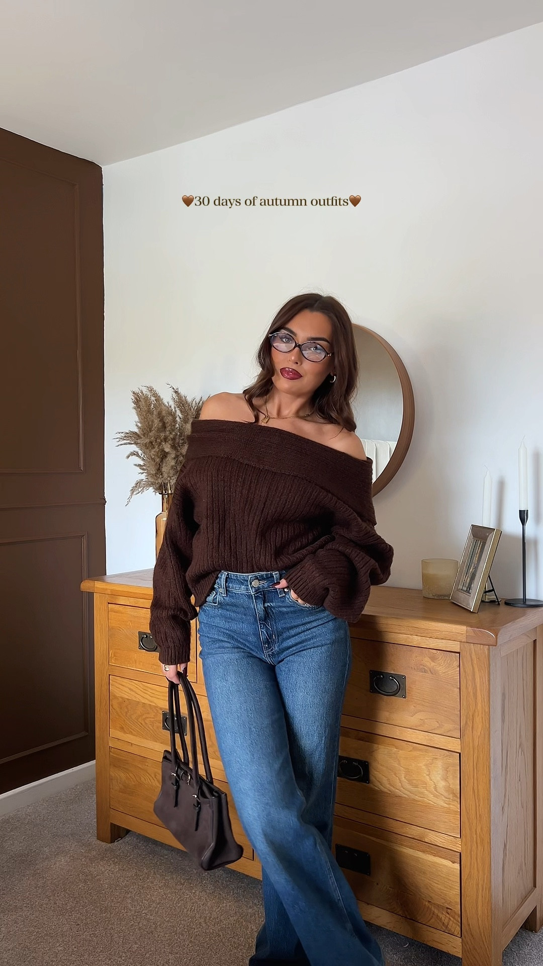 Day 20🤎 

Dark denim wide leg jeans with ASOS off the shoulder knit jumper 

#LTKautumn #LTKuk #LTKFashionMonth