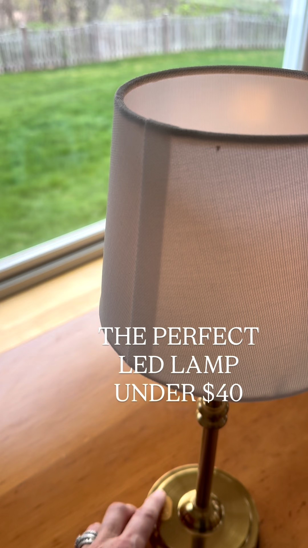 ✨This is such a great size for a pretty and useful LED lamp. I love that you can recharge it and it’s lightweight. It also offers multiple settings for different brightness levels. Great to carry around for inside or outside dining, use on a bedside table where you might not keep a lamp, or anywhere else you just need a little extra light!

#LTKHome