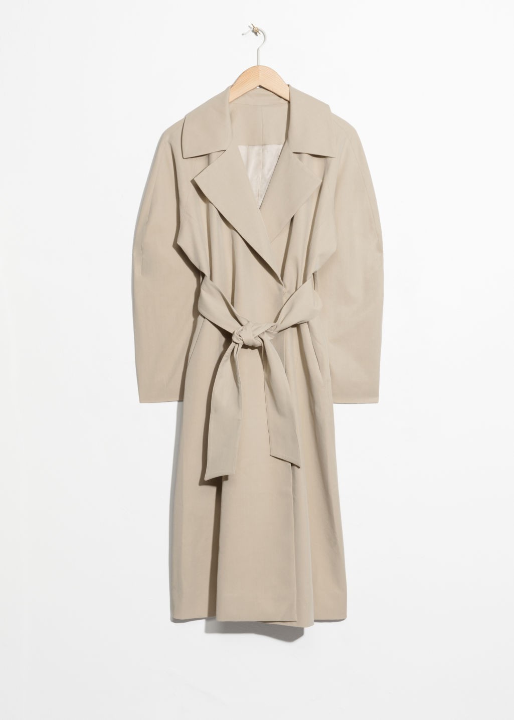 Waist Tie Trench Coat - Beige | & Other Stories (EU + UK)