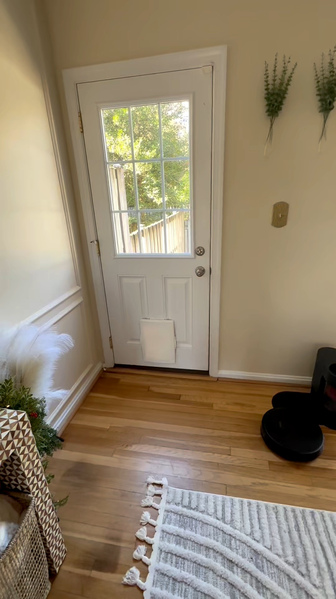 The difference a door makes! 🖤

#LTKHome