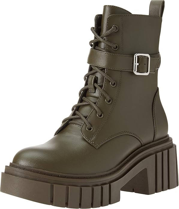 The Drop Women's Koi Lace-Up Platform Combat Boots | Amazon (US)