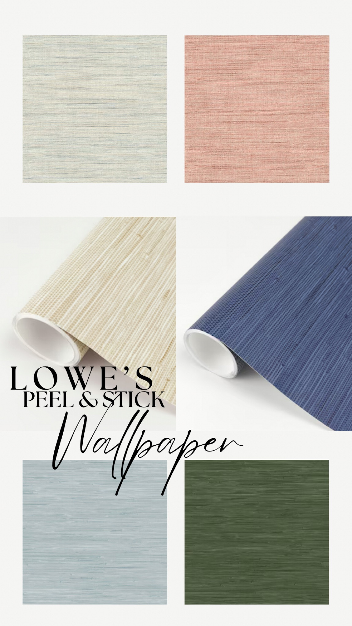 Easy & affordable interior refreshes with @loweshomeimprovement! Peel & stick wallpaper that’s textural, simple yet beautiful. #ad #lowespartner

#LTKhome
