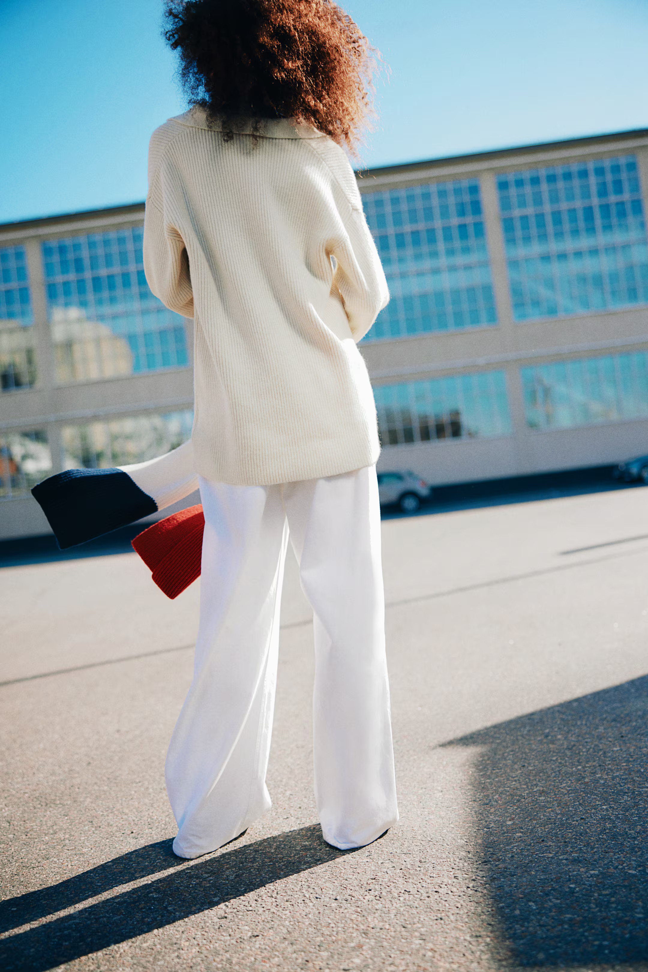 Collared jumper - Natural white - Ladies | H&M GB | H&M (UK, MY, IN, SG, PH, TW, HK)