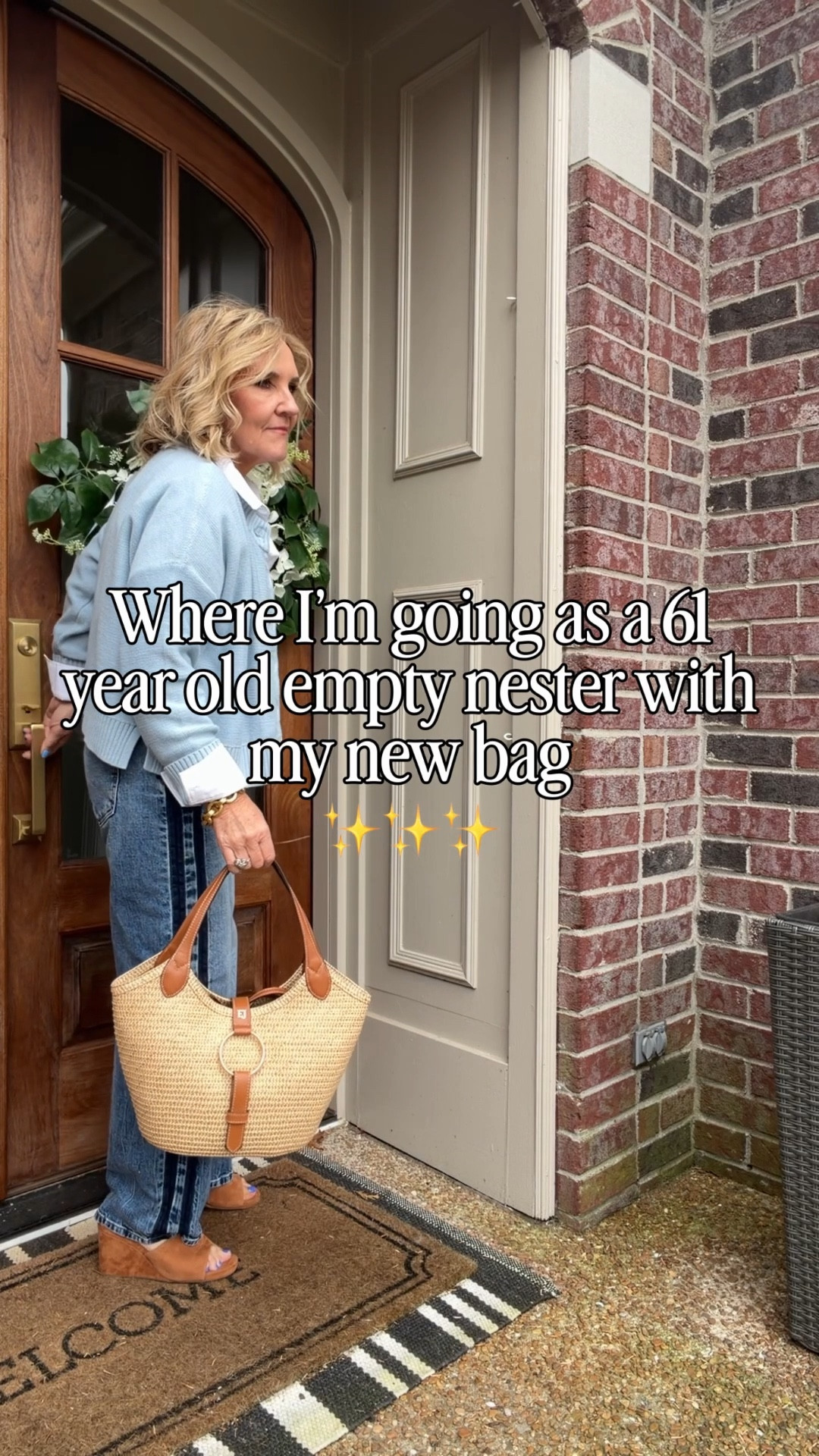 10% off my new tote with code NANETTE 
All the outfit links here 
Track stripe jeans size 6 (size down) 
Blue cardigan size medium 
White blouse size small 
Loft off white jeans, size 29 petite
Navy blazer size 10, petite
Purple striped blouse size small
Size down in linen skirt
Blue linen top size medium
Lilac barn, jacket, size medium petite
Barrel jeans size down I’m wearing a 28 petite 
20% off my bracelet stack code NANETTE20



#LTKOver40 #LTKSaleAlert #LTKSeasonal