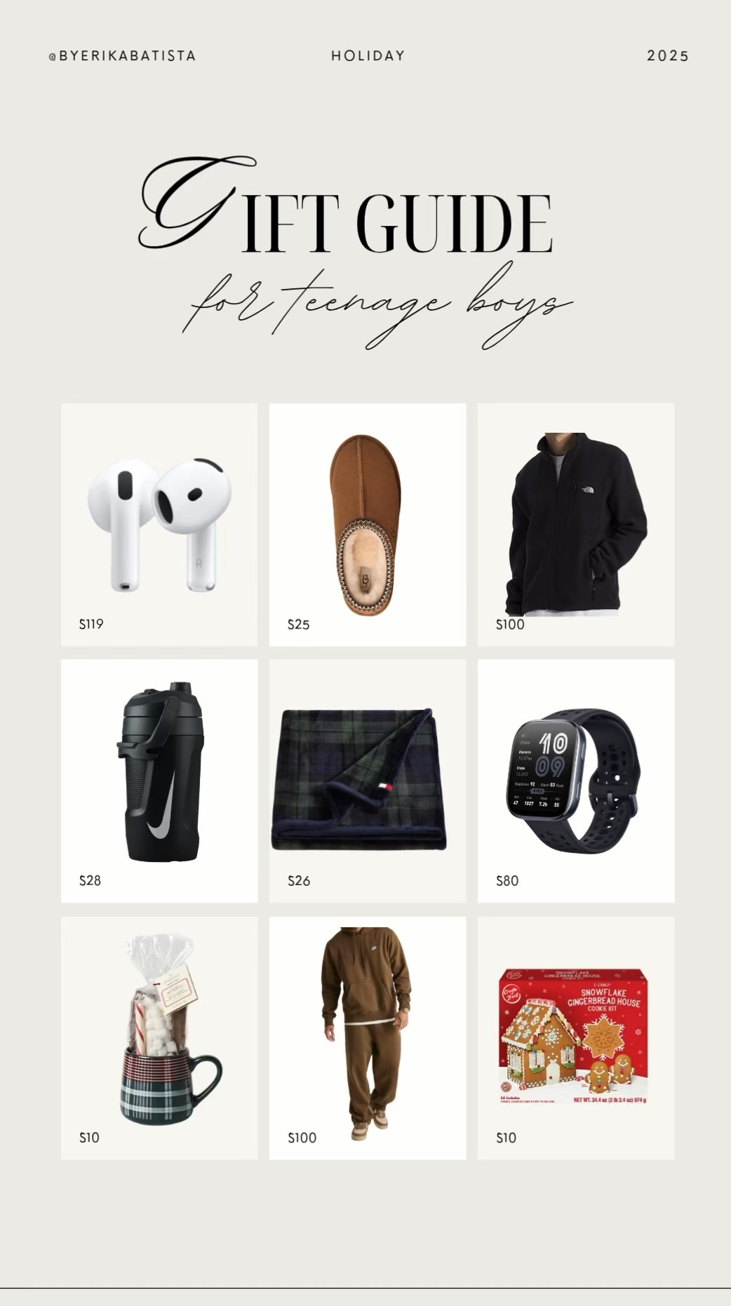 You guys asked! So here it is GIFT IDEAS FOR TEEN BOYS🎄


#LTKGiftGuide #LTKHoliday #LTKFindsUnder100