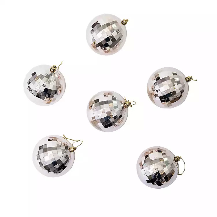 Disco Ball Christmas Ornaments, Set of 6 | Kirkland's Home