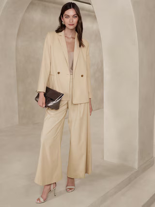 Flannel Suiting BlazerExtra 20% Off At Checkout2 Ratings Image of 5 stars, 5 are filled2 RatingsP... | Banana Republic Factory