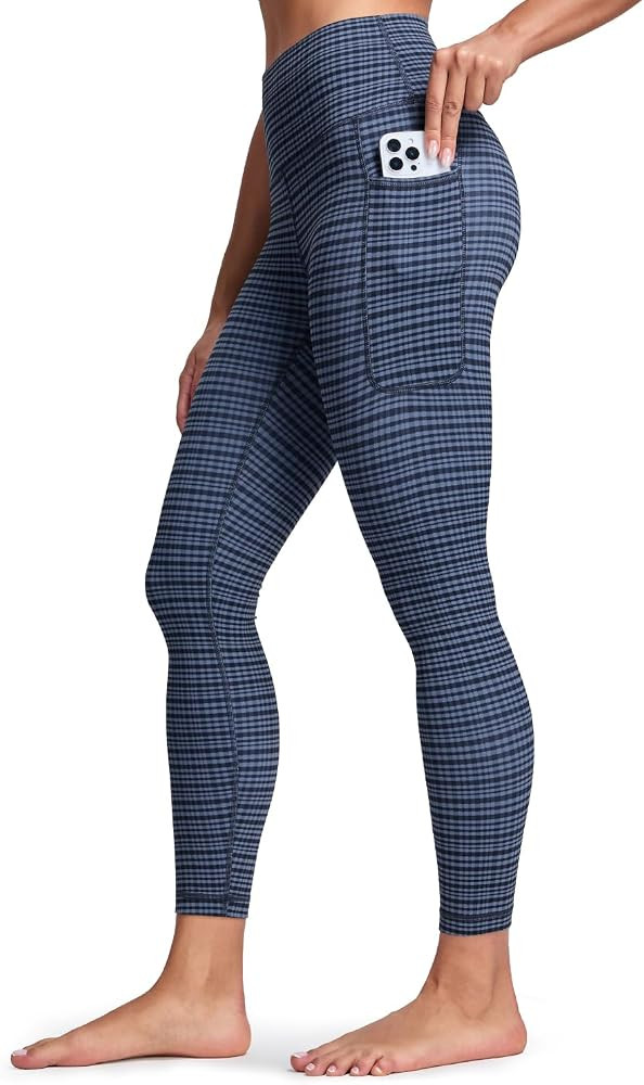 HeyNuts Workout Pro 7/8 Leggings with Pockets for Women, High Waisted Compression Tummy Control W... | Amazon (US)
