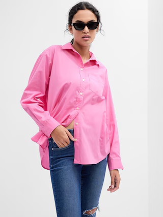Poplin Big Shirt | Gap Factory