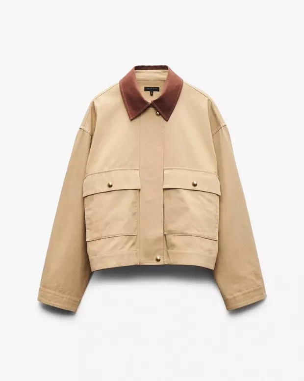 Nonie 2-in-1 Cotton Twill Jacket | rag & bone