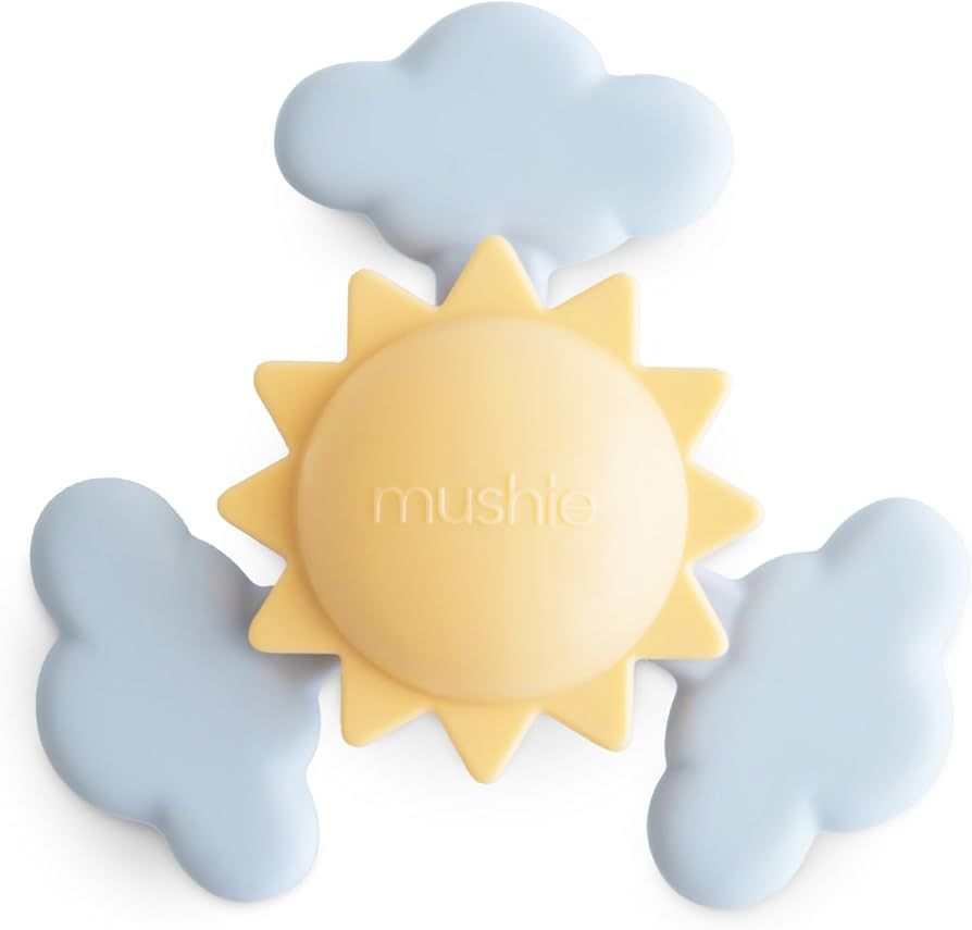 mushie Sunshine Suction Spinner Toy | Toddler Sensory Toys for Bath & Play | Amazon (US)