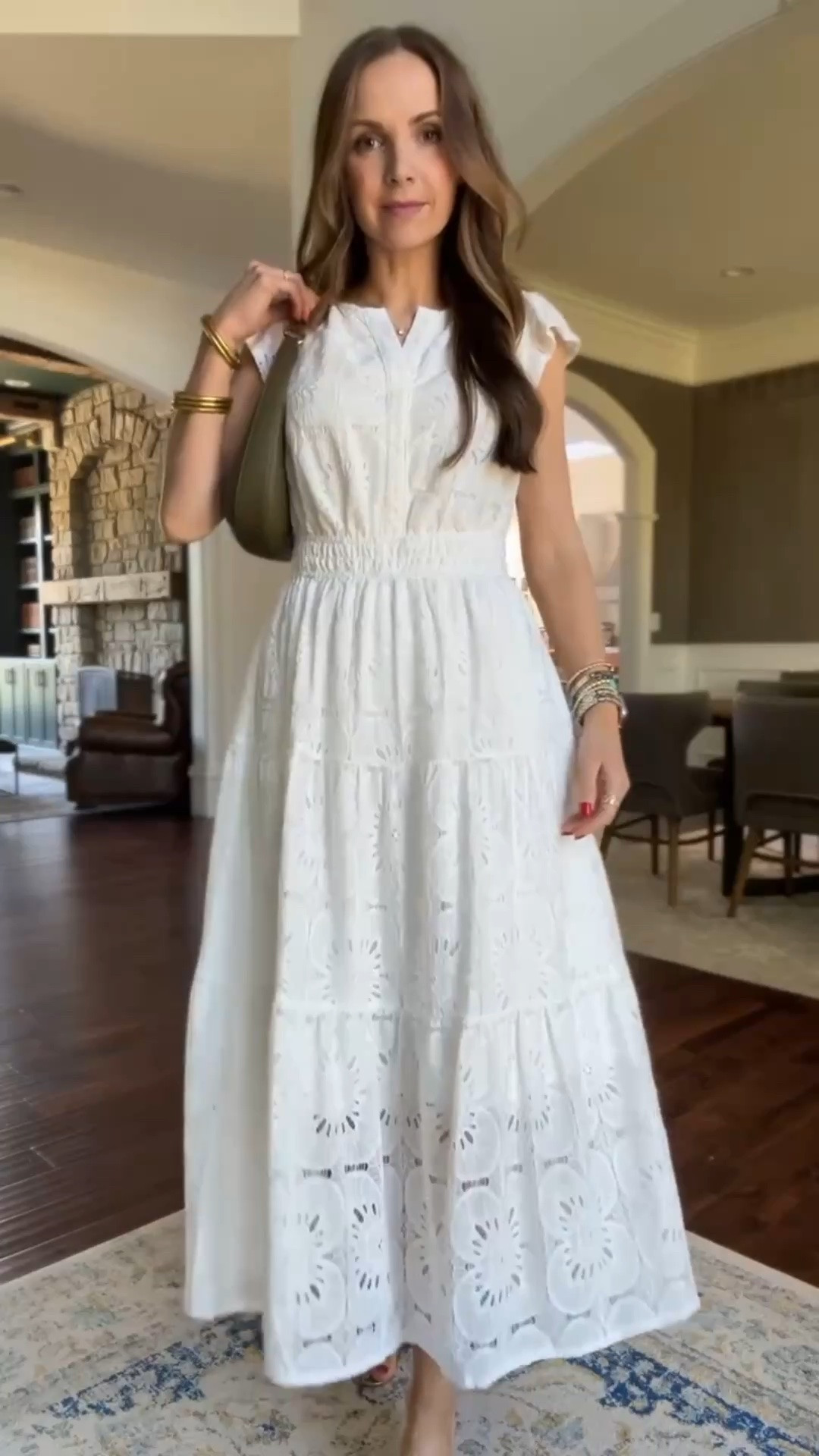 @amazon dress! I get messages about finding dresses with sleeves and this has the perfect flutter sleeve!

#LTKgrwm #LTKootd